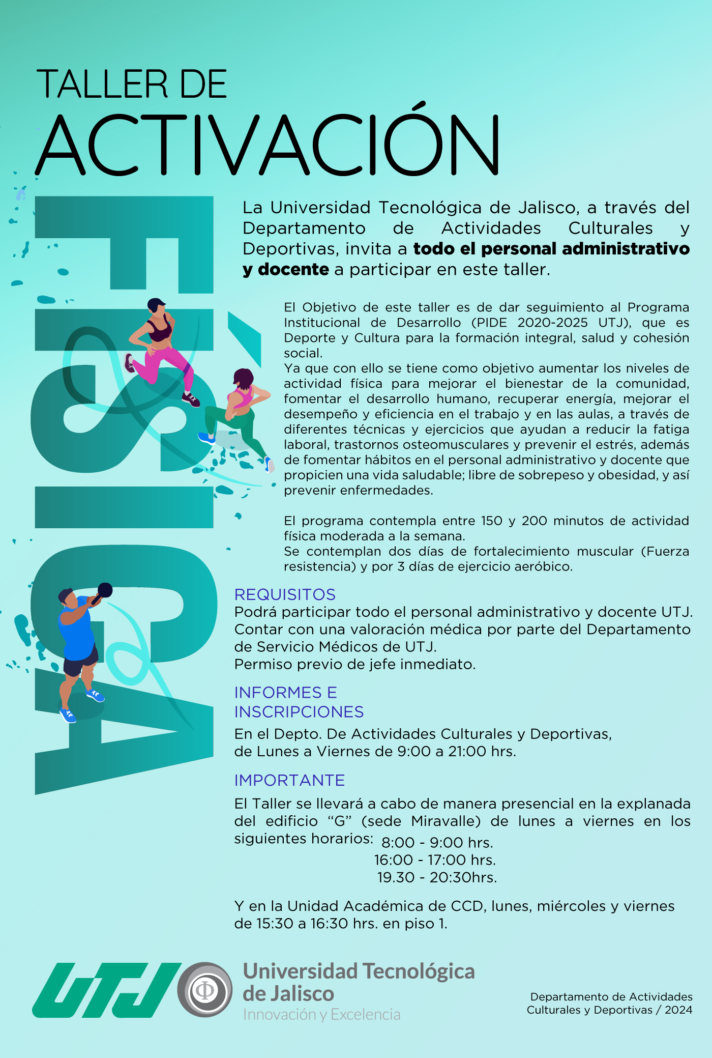 Programa de activación física.